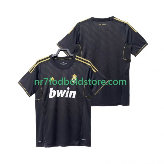 Real Madrid Trøje 2012 Retro Mænd Udebane Fodboldsæt 2011 Kortærmet