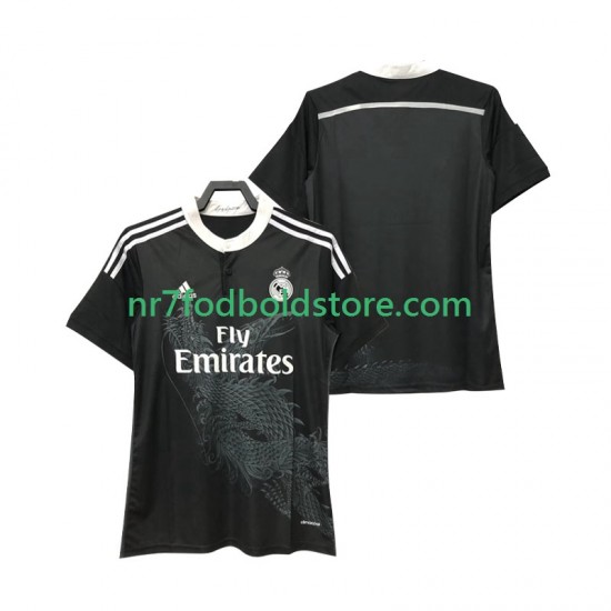 Real Madrid Trøje 2014 2015 Retro Mænd Udebane Fodboldsæt Kortærmet