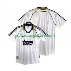 Real Madrid Trøje 2000 Retro Mænd Hjemmebane Fodboldsæt 1998 Kortærmet