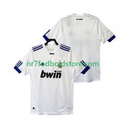 Real Madrid Trøje Retro Mænd Hjemmebane Fodboldsæt 2011 2010 Kortærmet