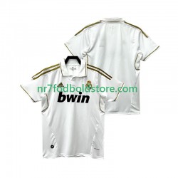 Real Madrid Trøje 2012 Retro Mænd Hjemmebane Fodboldsæt 2011 Kortærmet