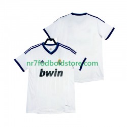 Real Madrid Trøje 2012 2013 Retro Mænd Hjemmebane Fodboldsæt Kortærmet