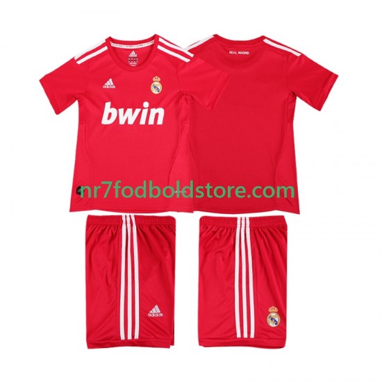 Real Madrid Trøje 2012 Retro Børn 3. Valg Fodboldsæt 2011 Kortærmet