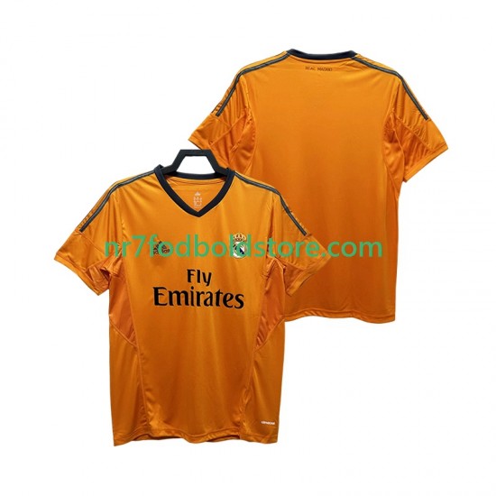 Real Madrid Trøje 2013 2014 Retro Mænd 3. Valg Fodboldsæt Kortærmet