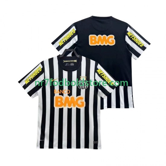 Trøje Santos 2013 Retro Mænd Udebane Fodboldsæt Kortærmet