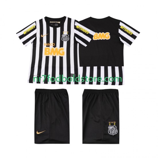 Trøje Santos 2013 Retro Børn Udebane Fodboldsæt Kortærmet