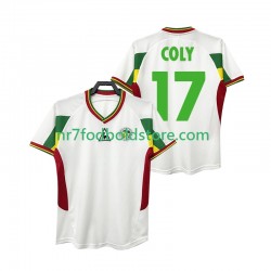 Senegal Trøje COLY 17 Retro Mænd Hjemmebane Fodboldsæt 2002 Kortærmet