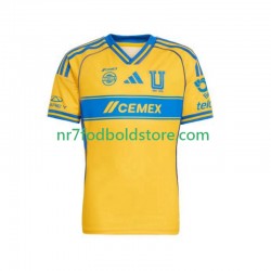 Tigres UANL Trøje Mænd Hjemmebane Fodboldsæt 2025-2026 Kortærmet