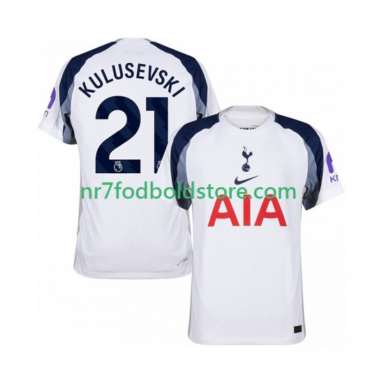 Tottenham Hotspur Trøje Kulusevski 21 Mænd Hjemmebane Fodboldsæt 2025-2026 Kortærmet