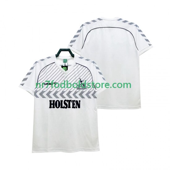 Tottenham Hotspur Trøje 1986 Retro Mænd Hjemmebane Fodboldsæt Kortærmet