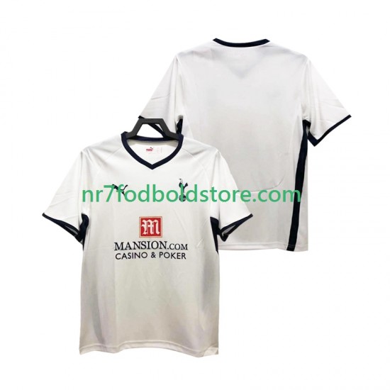 Tottenham Hotspur Trøje 2009 Retro Mænd Hjemmebane Fodboldsæt 2008 Kortærmet