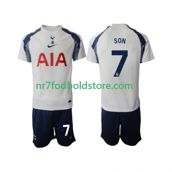 Tottenham Hotspur Trøje Son Heung-Min 7 Børn Hjemmebane Fodboldsæt 2025-2026 Kortærmet
