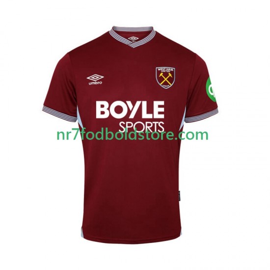 West Ham United Trøje Mænd Hjemmebane Fodboldsæt 2025-2026 Kortærmet