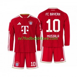 FC Bayern München Trøje Jamal Musiala 10 Børn Hjemmebane Fodboldsæt 2026-2027 Langærmet