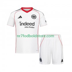 Eintracht Frankfurt Trøje Børn Udebane Fodboldsæt 2025-2026 Kortærmet