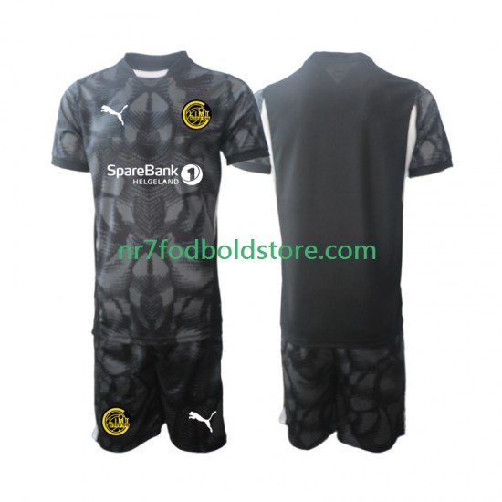 FK Bodø/Glimt Trøje Målmand Børn Hjemmebane Fodboldsæt 2025 Kortærmet