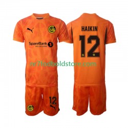 FK Bodø/Glimt  Trøje Nikita Haikin 12 Målmand Børn Udebane Fodboldsæt 2025 Kortærmet