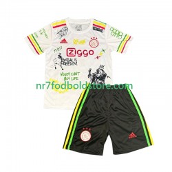 AFC Ajax Trøje Bob Marley Special Børn Hjemmebane Fodboldsæt 2025-2026 Kortærmet
