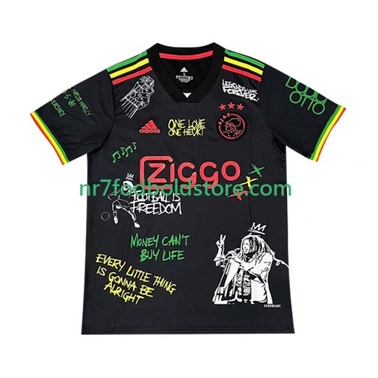 AFC Ajax Trøje Special Bob Marley Mænd Hjemmebane Fodboldsæt 2025-2026 Kortærmet