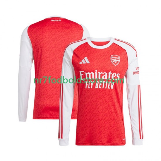 Arsenal Trøje Mænd Hjemmebane Fodboldsæt 2025-2026 Langærmet