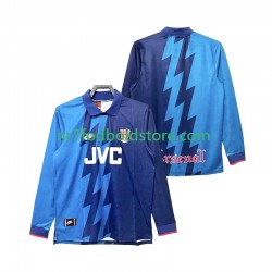 Arsenal Trøje 1995 1996 Retro Mænd Udebane Fodboldsæt Langærmet