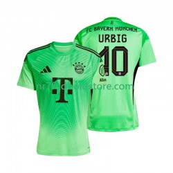 FC Bayern München Trøje Jonas Urbig 40 Målmand Mænd Hjemmebane Fodboldsæt 2025-2026 Kortærmet
