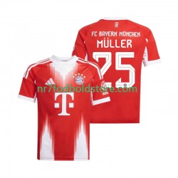 FC Bayern München Trøje Thomas Muller 25 Mænd Hjemmebane Fodboldsæt 2025-2026 Kortærmet