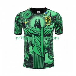 Brasilien Trøje Jesus Special Mænd Hjemmebane Fodboldsæt 2024-2025 Kortærmet