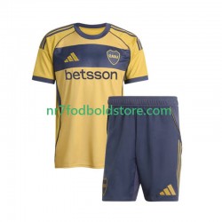 CA Boca Juniors Trøje Børn Udebane Fodboldsæt 2025-2026 Kortærmet