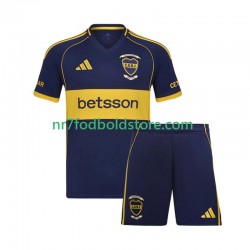 CA Boca Juniors Trøje Børn Hjemmebane Fodboldsæt 2025-2026 Kortærmet