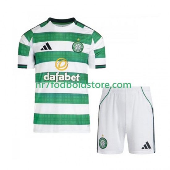 Celtic Trøje FC Børn Hjemmebane Fodboldsæt 2025-2026 Kortærmet