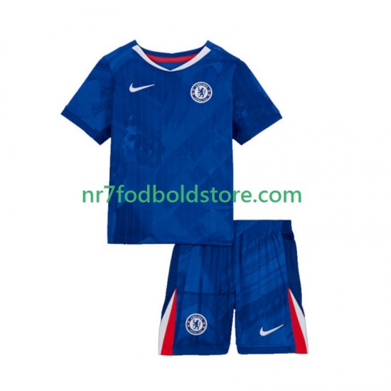 Chelsea Trøje Børn Hjemmebane Fodboldsæt 2025-2026 Kortærmet