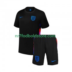 England Trøje Børn Udebane Fodboldsæt 2025 Kortærmet