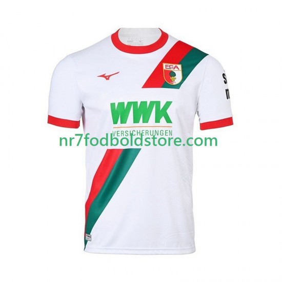 Trøje FC Augsburg Mænd Hjemmebane Fodboldsæt 2025-2026 Kortærmet