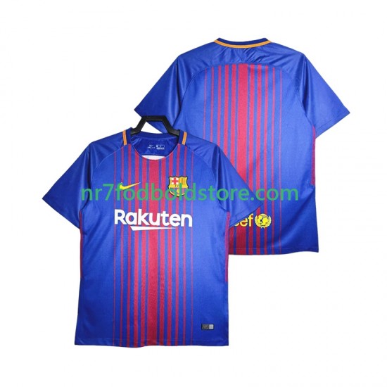 FC Barcelona Trøje 2017-20168 Retro Mænd Hjemmebane Fodboldsæt Kortærmet