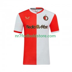Feyenoord Rotterdam Trøje Mænd Hjemmebane Fodboldsæt 2025-2026 Kortærmet