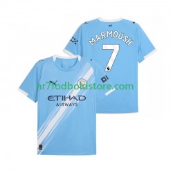Manchester City Trøje Omar Marmoush 7 Mænd Hjemmebane Fodboldsæt 2025-2026 Kortærmet