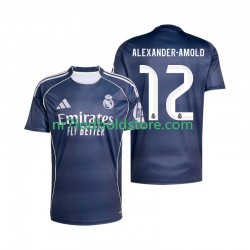 Real Madrid Trøje Alexander-Arnold 12 Mænd Udebane Fodboldsæt 2025-2026 Kortærmet