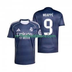 Real Madrid Trøje Mbappé Kylian 9 Mænd Udebane Fodboldsæt 2025-2026 Kortærmet