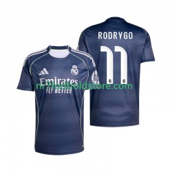 Real Madrid Trøje Rodrygo 11 Mænd Udebane Fodboldsæt 2025-2026 Kortærmet