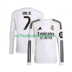 Real Madrid Trøje Vinicius Junior 7 Mænd Hjemmebane Fodboldsæt 2025-2026 Langærmet