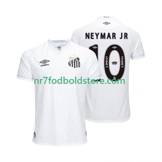 Santos FC Trøje NEYMAR JR 10 Mænd Hjemmebane Fodboldsæt 2025-2026 Kortærmet