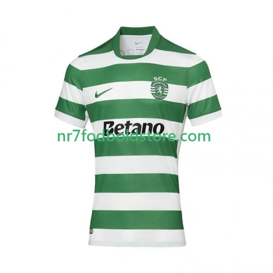 Sporting CP Trøje Mænd Hjemmebane Fodboldsæt 2025-2026 Kortærmet