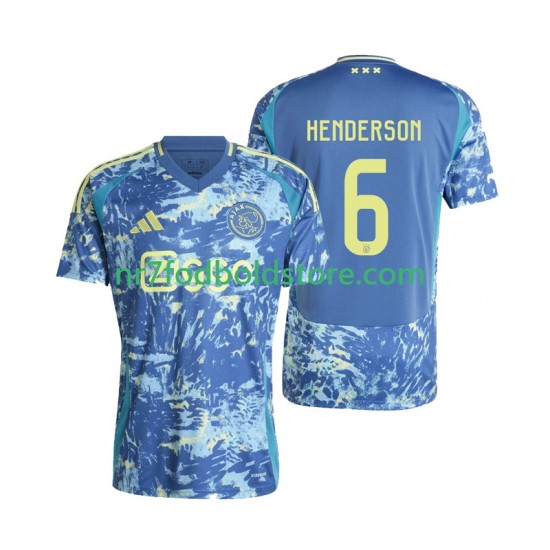 AFC Ajax Trøje Henderson 6 Mænd Udebane Fodboldsæt 2024-2025 Kortærmet