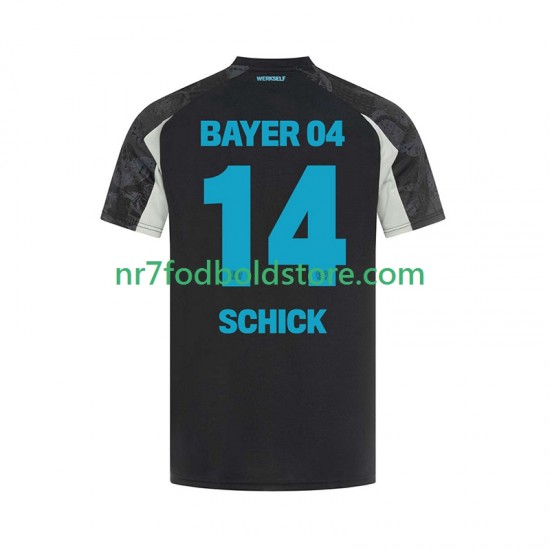 Bayer 04 Leverkusen Trøje Patrik Schick 14 Mænd 3. Valg Fodboldsæt 2024-2025 Kortærmet