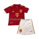 FC Bayern München Trøje 125th Anniversary Red Børn Hjemmebane Fodboldsæt 2024-2025 Kortærmet
