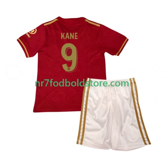 FC Bayern München Trøje Harry Kane 9 125th Anniversary Red Børn Hjemmebane Fodboldsæt 2024-2025 Kortærmet