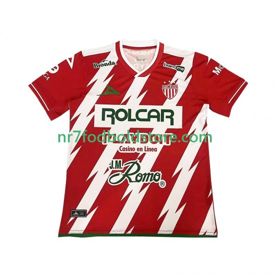 Trøje Club Necaxa Mænd Hjemmebane Fodboldsæt 2024-2025 Kortærmet