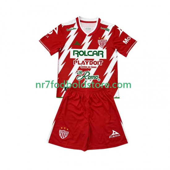 Trøje Club Necaxa Børn Hjemmebane Fodboldsæt 2024-2025 Kortærmet