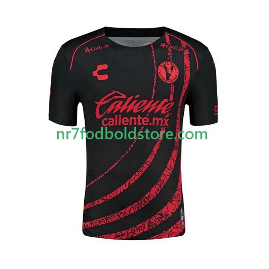 Trøje Club Tijuana Mænd Hjemmebane Fodboldsæt 2024-2025 Kortærmet